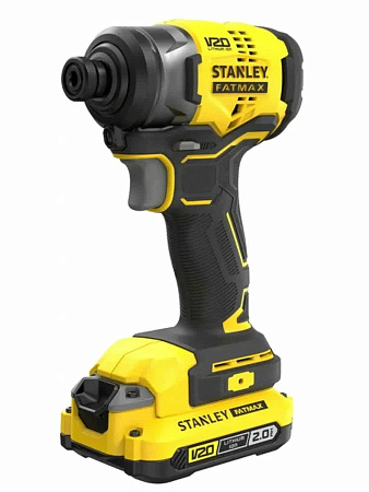 Аккумуляторный ударный винтоверт Stanley FatMax SBI810D2K V20, 20 В, 170 Н·м, 2×2 А·ч