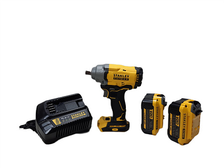 Гайковерт ударный STANLEY SBW920 аккумуляторный 1/2 (18 В, 2 х 4.0 Ач, з/у)