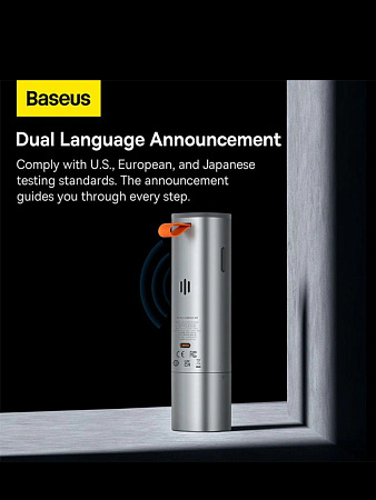 Алкотестер Baseus SafeJourney Pro Series Breathalyzer CRX060014