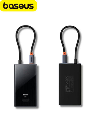 Хаб Baseus Focus Series 6-Port (RJ-45)