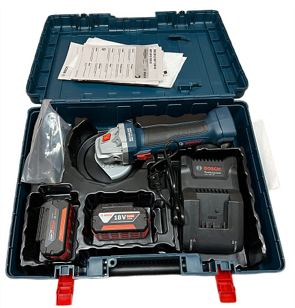 Аккумуляторная угловая шлифмашина Bosch GWS 180 LI