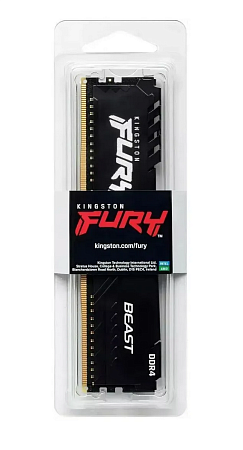 Оперативная память Kingston Fury Beast DDR4 3600 16G (KF436C18BB/16-SP)