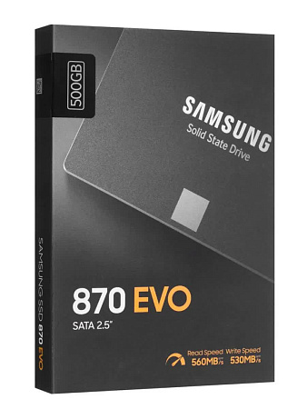 SSD накопитель Samsung 870 EVO 500 Gb