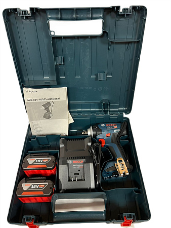 Гайковерт ударный GDS 18V-400 BOSCH аккумуляторный