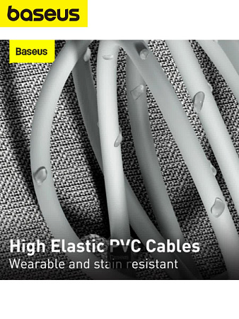 Кабель Baseus 40w USB-A-Type-C (Simple Wisdom) 2 шт. в упаковке