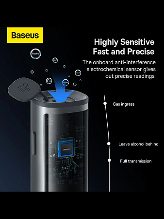 Алкотестер Baseus SafeJourney Pro Series Breathalyzer CRX060014
