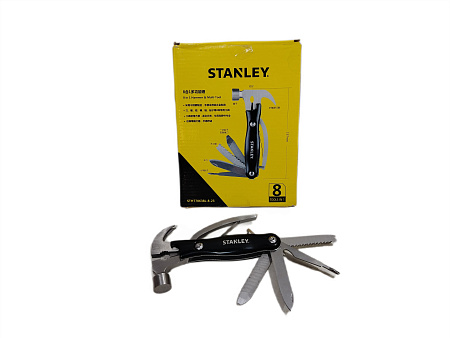 Мультитул тактический Stanley 8 походный с молотком 