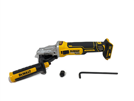 Аккумуляторная УШМ DeWALT DCG405FN-хj узкий редуктор в магазине RTR-Instrument.ru, фото 