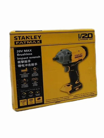 Аккумуляторный ударный гайковерт Stanley FatMax SBW920 V20, 20 В, 370 Н·м, 1/2″