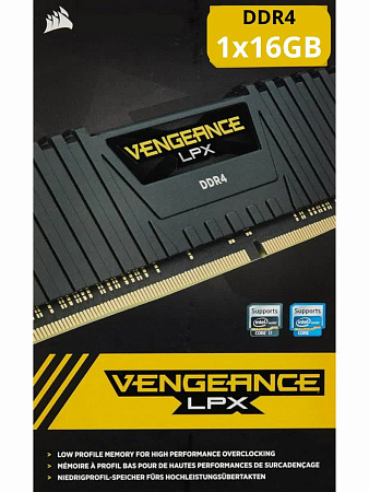 Оперативная память DDR4 Vengeance Corsair 32 GB 3200 MHz (16-20-20-38)