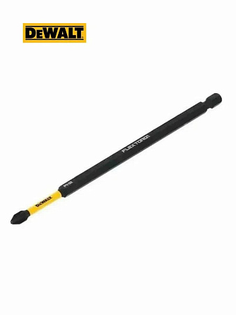Бита DeWALT DT7800T-QZ, односторонняя, магнитный адаптер, шестигранник, PH2