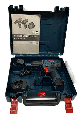 Аккумуляторный шуруповерт Bosch GSR 120 LI 1.5 А*ч