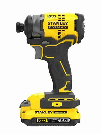 Аккумуляторный ударный винтоверт Stanley FatMax SBI810D2K V20, 20 В, 170 Н·м, 2×2 А·ч