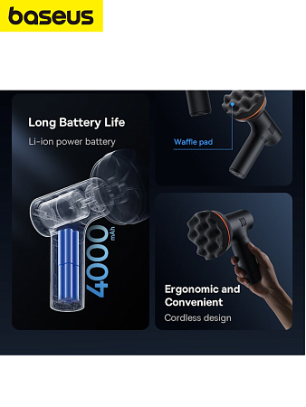 Полировальная машинка для авто Baseus Neopower Wireless Mini car waxer Lite