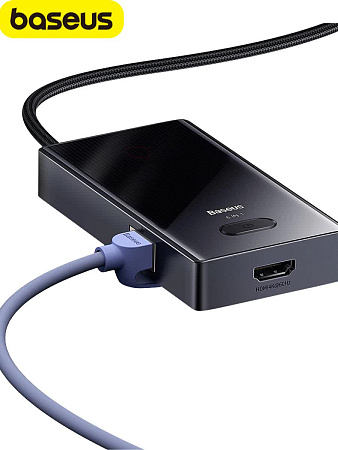 Хаб Baseus Focus Series 6-Port (RJ-45)