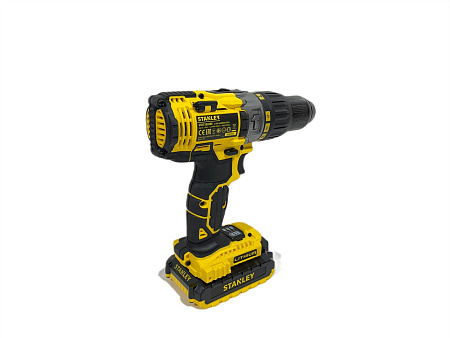 Дрель-шуруповерт аккумуляторная STANLEY STDC18HBK ударная
