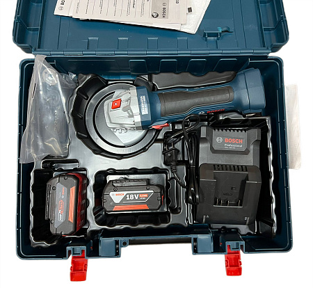 Аккумуляторная угловая шлифмашина Bosch GWS 180 LI