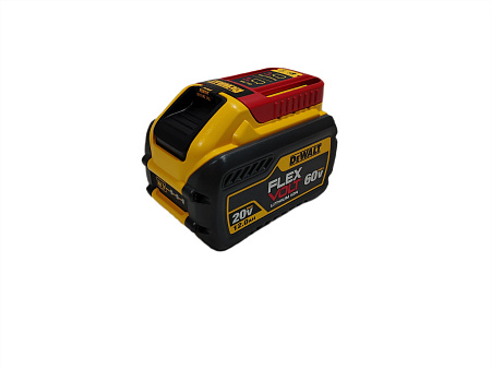 DEWALT 20 В/60 В MAX, Компактная литиевая батарея, 12.0 Ач, Аккумулятор, индикатор заряда, DCB612