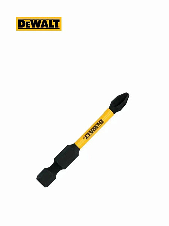 Набор бит DEWALT, односторонние, PH2, ударопрочные, длина 57 мм, 2шт.