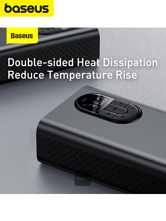 Компрессор беспроводной автомобильный насос Baseus Energy Inflator Pump C11140500113-B1
