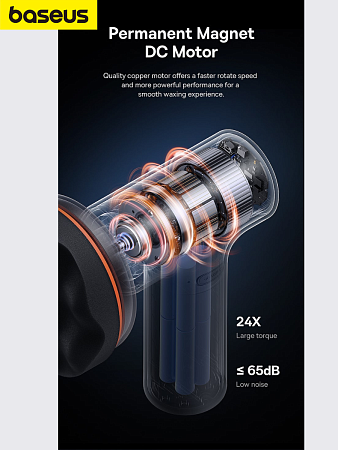 Полировальная машинка для авто Baseus Neopower Wireless Mini car waxer Lite